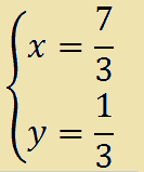 Soluzione di un sistema di equazioni lineari