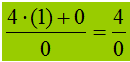 Espressioni algebriche prive di significato