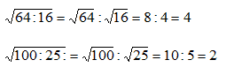 Estrazione di radice quadrata