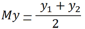 Coordinate del punto medio di un segmento