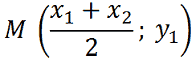 Coordinate del punto medio di un segmento