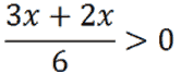 Soluzione di disequazioni di primo grado