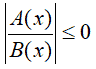 Risoluzione di disequazioni fratte con valore assoluto