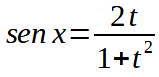 Formula parametrica del seno