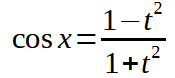 Formula parametrica del seno