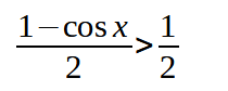 Risoluzione di disequazioni goniometriche con le formule goniometriche