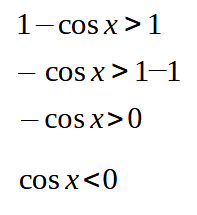 Risoluzione di disequazioni goniometriche con le formule goniometriche