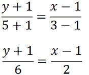 Equazione della retta passante per due punti
