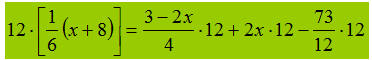 Risolvere un'equazione numerica intera di primo grado in una incognita