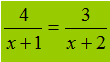 Equazioni frazionarie numeriche