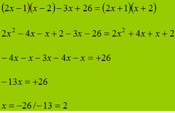 Equazioni frazionarie numeriche