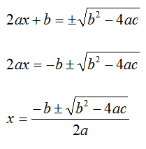 risoluzione equazione completa