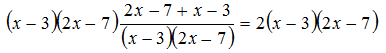 Soluzione di una equazione frazionaria razionale di secondo grado