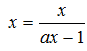 Equazione di secondo grado frazionaria letterale