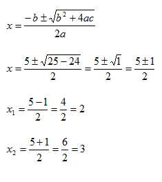 Determinazione di due numeri di cui sono noti somma e prodotto