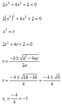 Equazioni biquadratiche