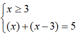 Soluzione di equazioni con due moduli