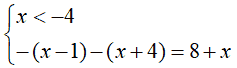 Soluzione di equazioni con due moduli