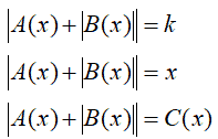 Equazioni con valore assoluto