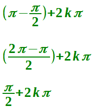 Risoluzione di equazioni goniometriche elementari