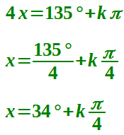 Risoluzione equazioni riconducibili ad equazioni goniometriche elementari nella tangente