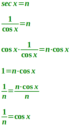 Equazioni goniometriche elementari