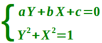 Soluzioni di equazioni lineari in seno e coseno