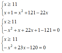 Risoluzione equazioni irrazionali