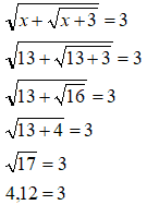 Risoluzione equazioni irrazionali