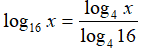 Formula del cambiamento di base dei logaritmi