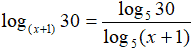 Equazione logaritmica con incognita nella base