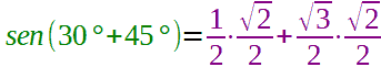 Formula di addizione del seno