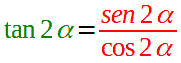 Formula di duplicazione della tangente