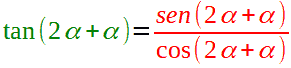 Formula di triplicazione della tangente
