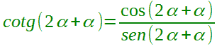 Formula di triplicazione della cotangente