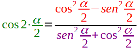 Formula parametrica del coseno