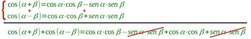 Formula di prostaferesi per il coseno