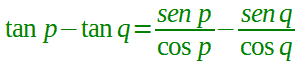 Formule di prostaferesi per la tangente