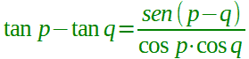 Formula di prostaferesi per la tangente