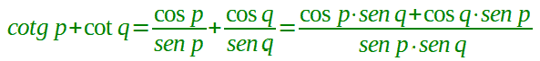 Formule di prostaferesi per la cotangente