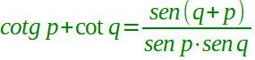 Formula di prostaferesi per la cotangente