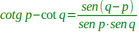 Formule di prostaferesi per la cotangente