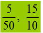 Frazioni decimali e frazioni ordinarie