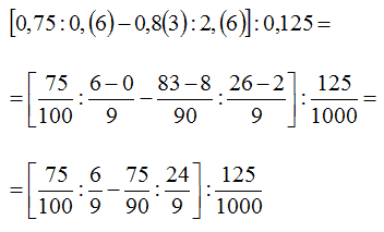 Espessione con numero periodici