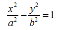 Equazione dell'iperbole