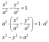Equazione dell'iperbole equilatera