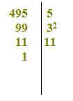 Scomposizione di un numero in fattori primi