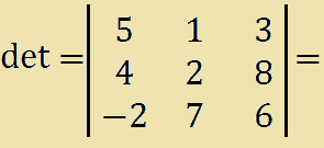 Determinante