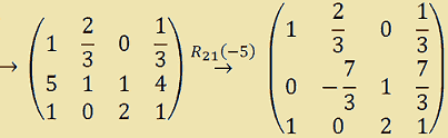 Riduzione a forma canonica di matrice