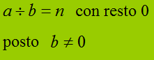 a divisibile per b
